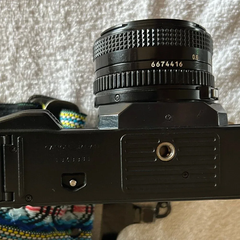 Canon T50 SLR Camera and Accessories